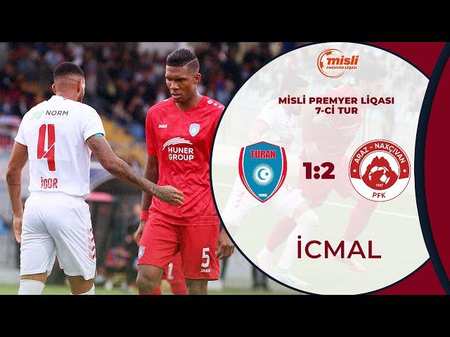 Turan Tovuz 1:2 Araz-Naxçıvan | Misli Premyer Liqası, 7-ci tur | İCMAL