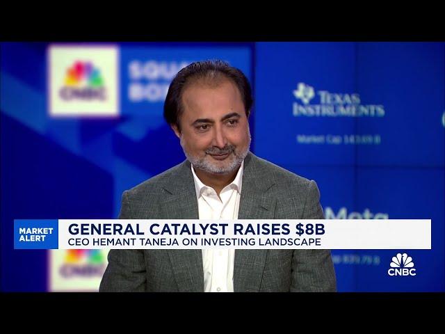 General Catalyst CEO Hemant Taneja on the investing landscape, impact of AI technology