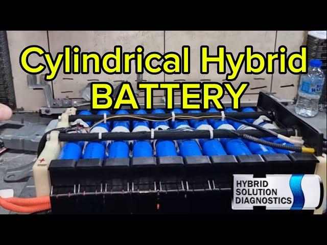 Cylindrical hybrid battery for Toyota