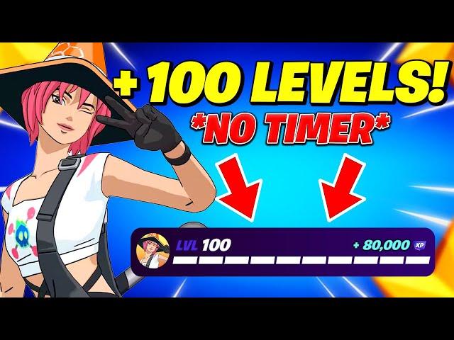 *No Timer* Game Breaking FORTNITE XP GLITCH MAP to LEVEL UP FAST!