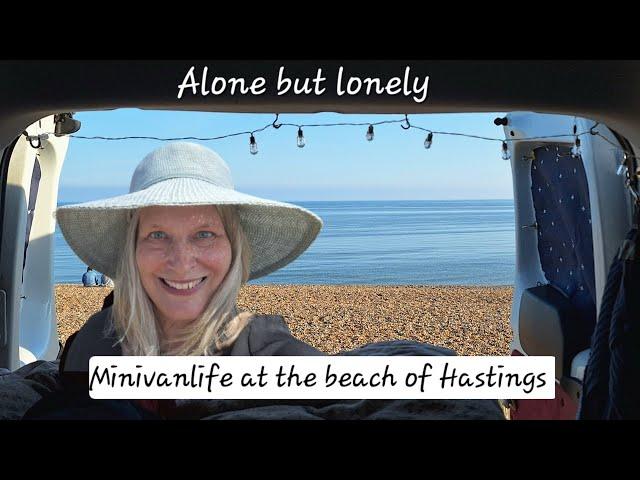 Alone but not lonely: Sleeping in my minivan at the beach of amazing Hastings and exploring the town