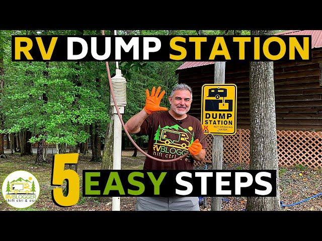 5 RV Dumping Station Tips for Beginners - Dump Station for RV