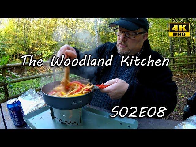 The Woodland Kitchen S02E08: Pork Fajitas - Trangia Triangle