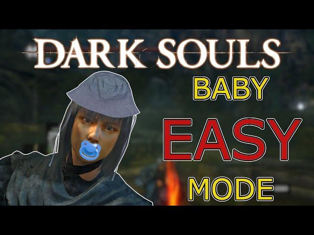 Can you beat Dark Souls on Baby Easy mode?