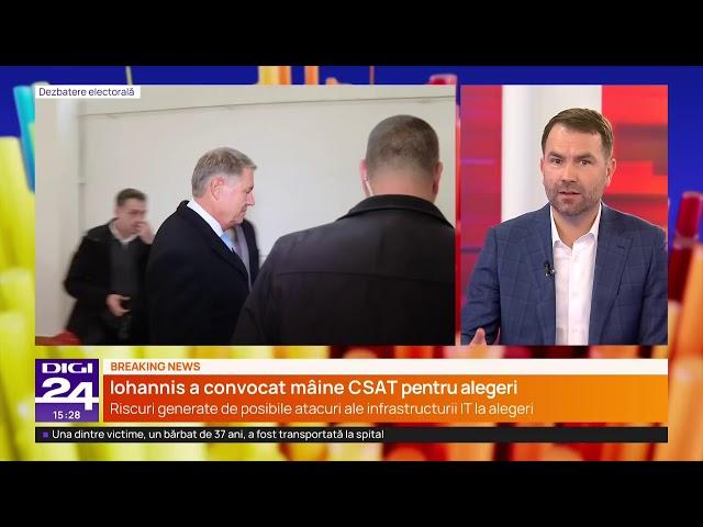 Știrile Digi24 de la ora 15 – 27 noiembrie 2024