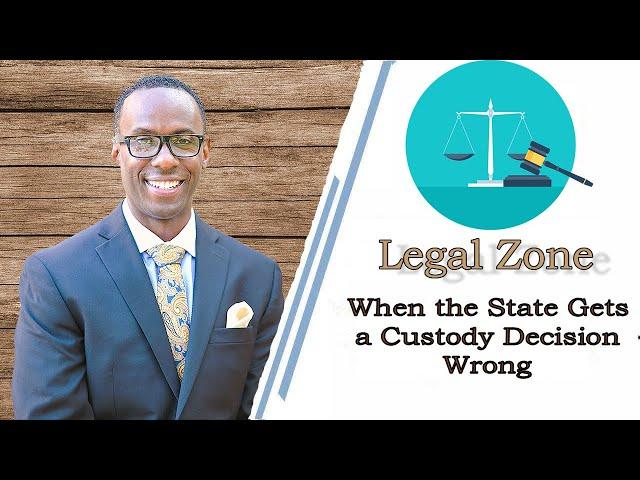 When the State Gets a Child Custody Decision Wrong | The Legal Zone Blog & Podcast Episode #3