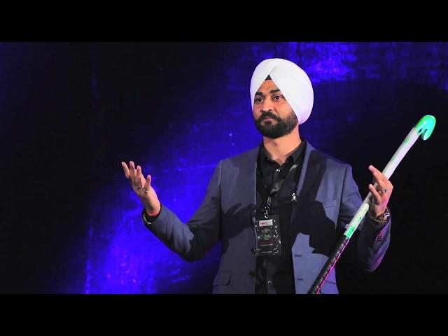 Drag flicking a 'Bullet' | Sandeep Singh | TEDxMICA