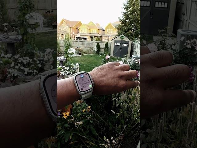 The latest innovative feature on the Apple Watch Ultra!  #applewatch #applewatchultra