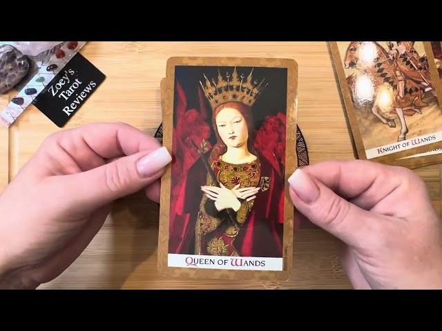 Golden Tarot Review and Flip Through, Kat Black