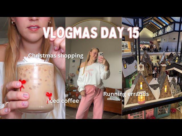 VLOGMAS DAY 15, a short but sweet Christmasy day