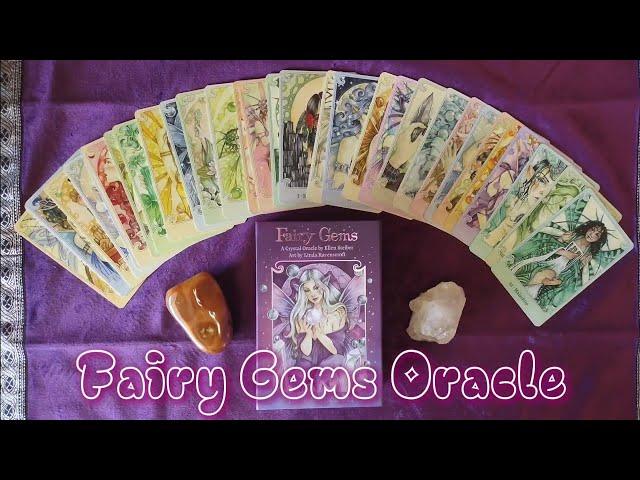 Fairy Gems Oracle Deck | Unboxing, First Impressions, and Flip Through