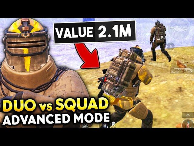 Metro Royale Easy Duo vs Squad in Advanced Mode | PUBG METRO ROYALE