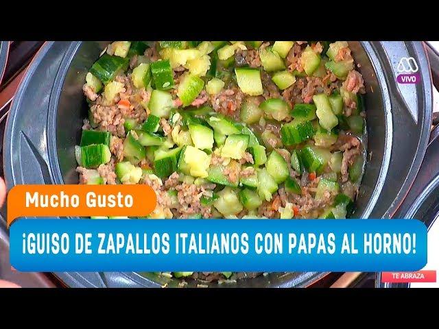 ¡Te enseñamos a preparar un rico guiso de zapallo italiano! - Mucho Gusto 2018