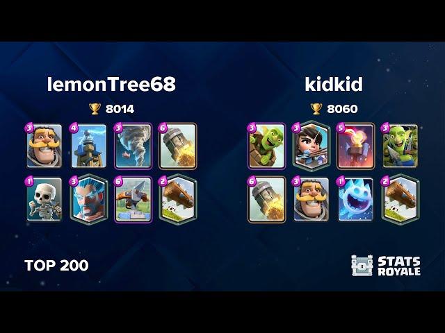 lemonTree68 vs kidkid [TOP 200]