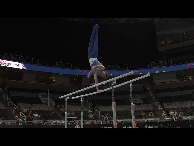 Patrick Hoopes  - Parallel Bars -  2023 Xfinity U.S.  Championships -  Senior Men Day 1