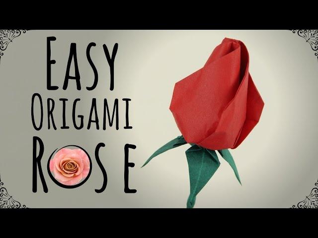 Easy origami Rose (Mori's Rose)