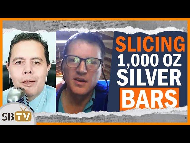 Jim Forsythe - Draining COMEX 1,000 Oz Silver Bars and Slicing Them