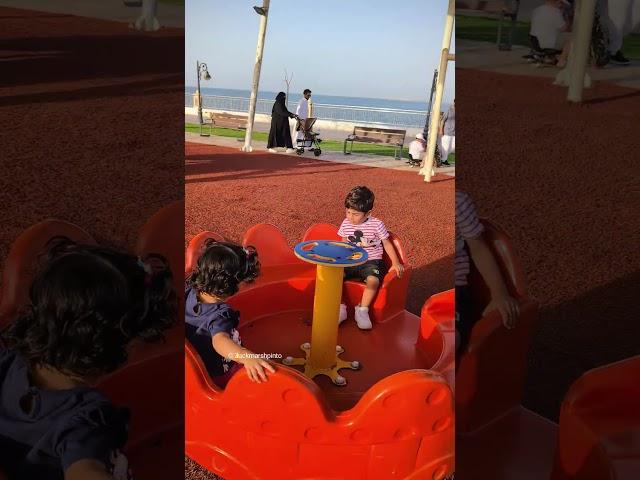 Babies Discover Fun at the Park: Cuteness Overload Moments! #shortsfeed #shorts #cute #baby