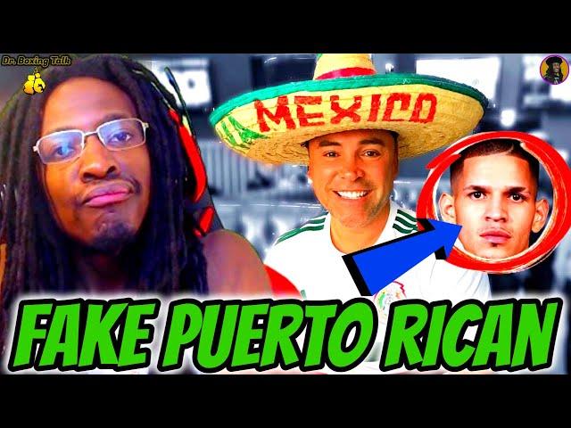 OSCAR SAYS EDGAR BERLANGA IS FAKE PUERTO RICAN | Is Oscar De La Hoya Fake Mexican?