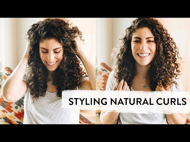 NATURAL HAIRCARE ROUTINE | How to Style Natural Curls