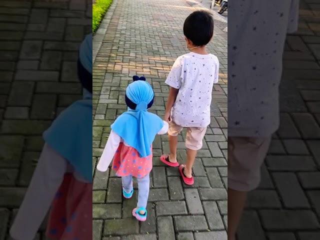 Jalan Jalan Sore Kakak Adik #brother #sister #love #fun #kids