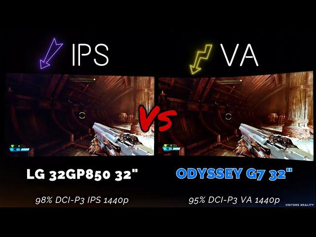 LG 32GP850 Vs ODYSSEY G7 IPS Vs VA Picture Depth Analysis