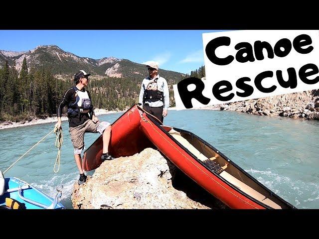 Canoe Rescue Vlog - How To Unwrap A Canoe