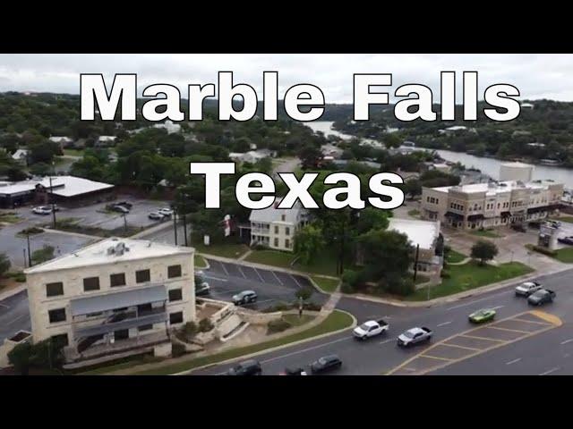 Discover Stunning Aerial Views Of Marble Falls, Texas With A Drone!