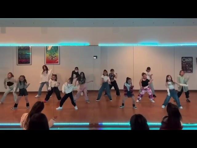 KURUMI KIDS GIRLS HIPHOP入門初級@LINE DANCE STUDIO