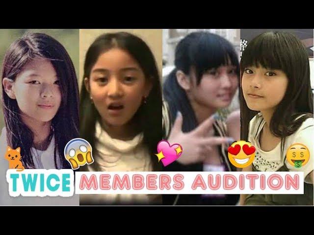 TWICE Members First Audition (Pre-Debut)