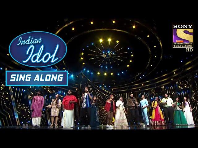 Indian Idol Season 12 के Contestants ने गाए 100 गाने Back-To-Back! | Indian Idol | Sing Along