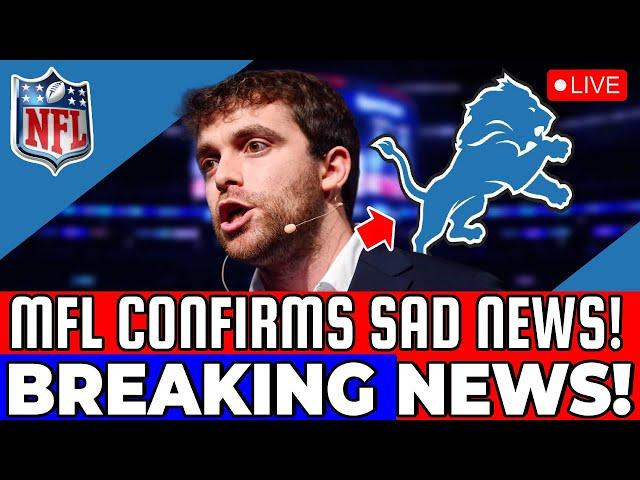 URGENT! LOOK WHAT THE ENTIRE NFL SAID ABOUT THE LIONS! THIS WAS NOT EXPECTED! DETROIT LIONS NEWS