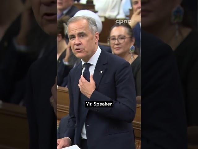 PM Carney’s first HOC speech #cdnpoli