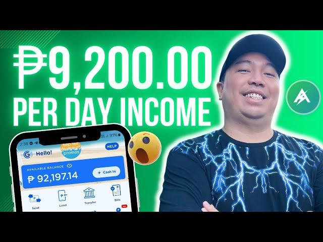 Bagong GCASH Earning App | ₱9,200 Daily Income Gamit ang Phone | ALSONS POWER 1st Withdraw Proof