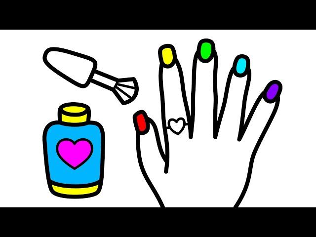 Magic Fingers Art - Drawing and Coloring for Kids and Toddlers | Makeup Set Kids