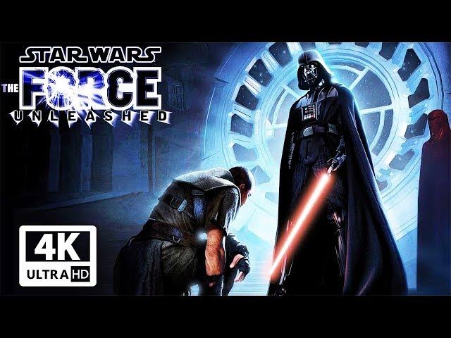 STAR WARS: THE FORCE UNLEASHED 4K All Cutscenes (Game Movie) UltraHD 60FPS