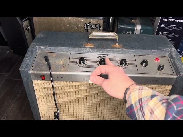 1965 Gibson Scout GA 17- rvt