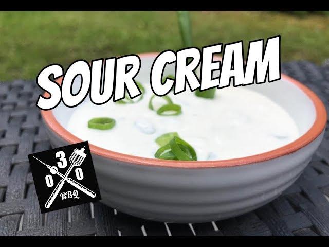 Sour Cream selber machen - 030 BBQ