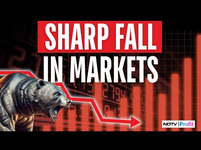 Share Market LIVE News | Nifty, Sensex Falling Today | Stock Market Down Today I Nifty LIVE