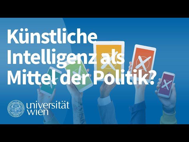 Ring-Vorlesung: Künstliche Intelligenz als Mittel der Politik?