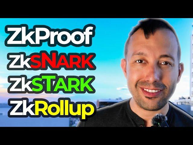 What the Z is Zero Knowledge Proof - ZkProof - ZkSNARK - ZkSTARK - ZkRollup ???