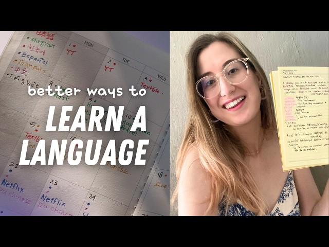 Unique ways to learn languages (without textbooks) I wish I knew these earlier!