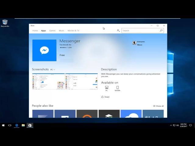 How To Download Facebook Messenger App On Windows 10