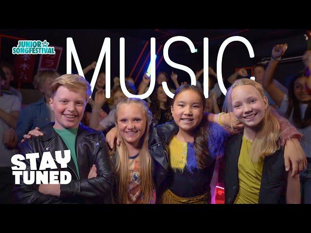 STAY TUNED - MUSIC  [OFFICIAL MUSIC VIDEO] | JUNIOR SONGFESTIVAL 2024 