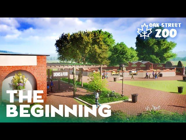 Oak Street City Zoo - THE BEGINNING - Planet Zoo Franchise Hard Mode Episode 01