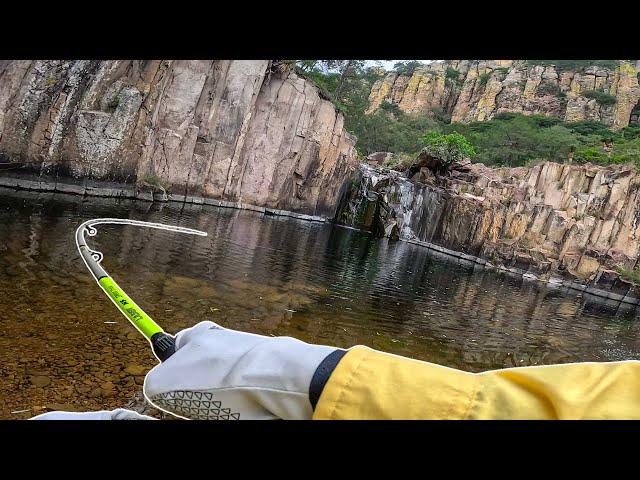 Encontramos un OASIS INFESTADO DE PECES! -Pescando en hermoso rio