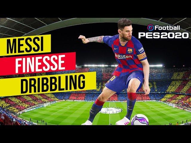 Pes 2020 Finesse Dribbling Compilation - Messi