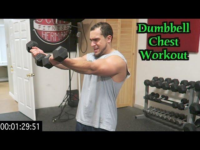 Intense 5 Minute Dumbbell Chest Workout