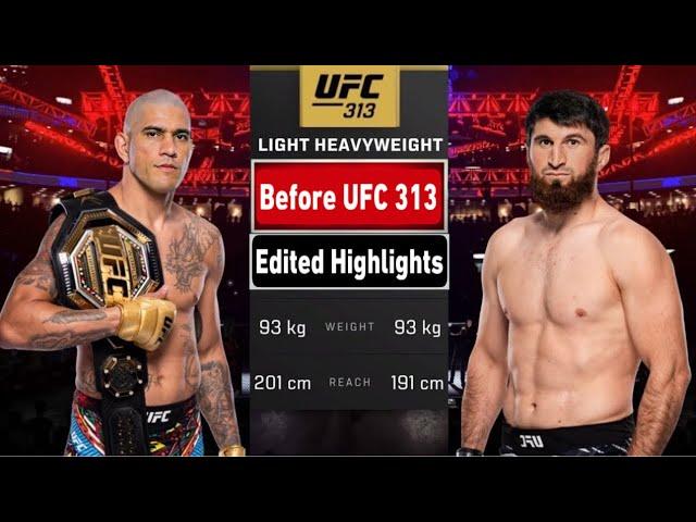  Before UFC 313: Ankalaev, Pereira & Other Fighters | Past Fights Breakdown