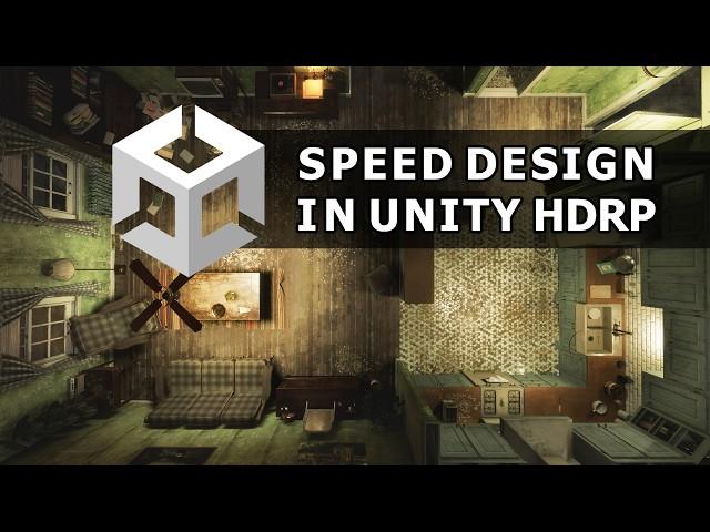 Room | Environment Design | Level Art | Speed Level Design | Unity | HDRP